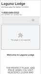 Mobile Screenshot of lagunalodge.com